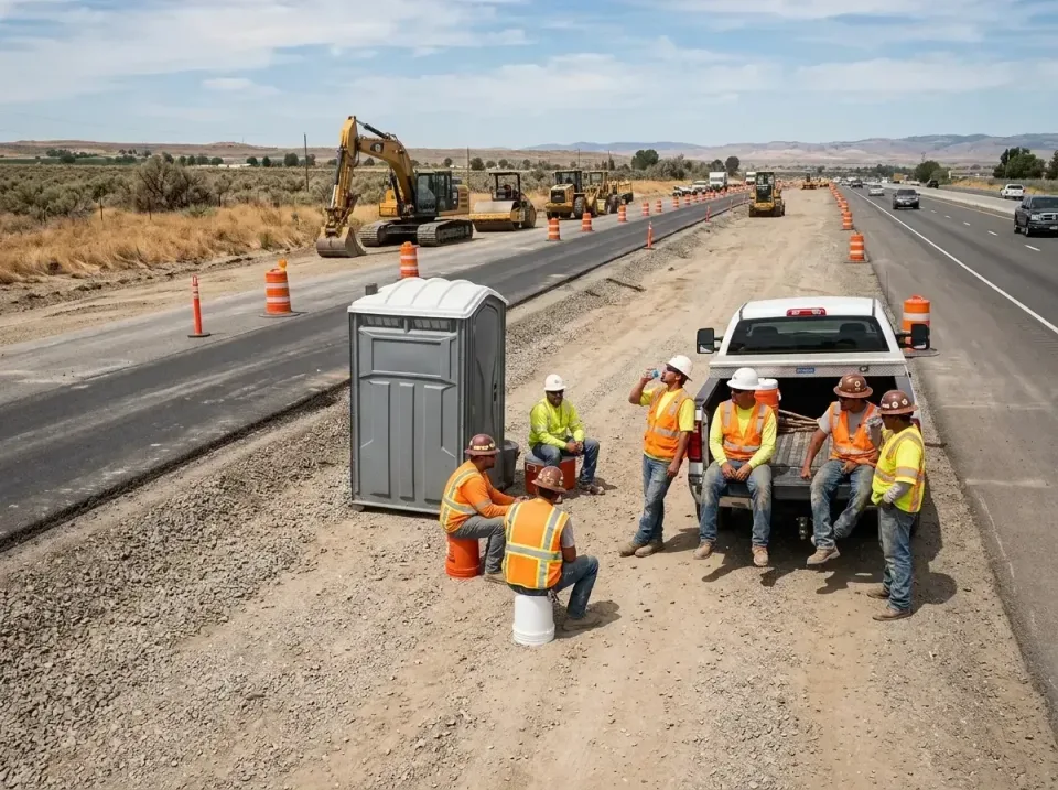 highway-road-construction-crew-007 — frequently asked questions, Porta Potty and Restroom Rentals in Flagstaff, AZ